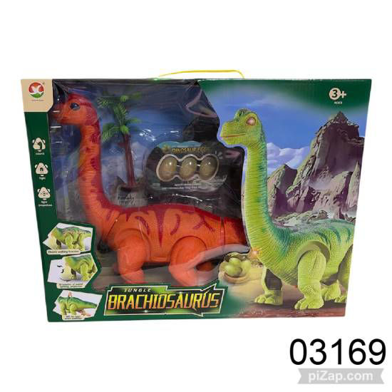 Imagen de DINOSAURIO CAMINA Y PONE HUEVOS 6.26